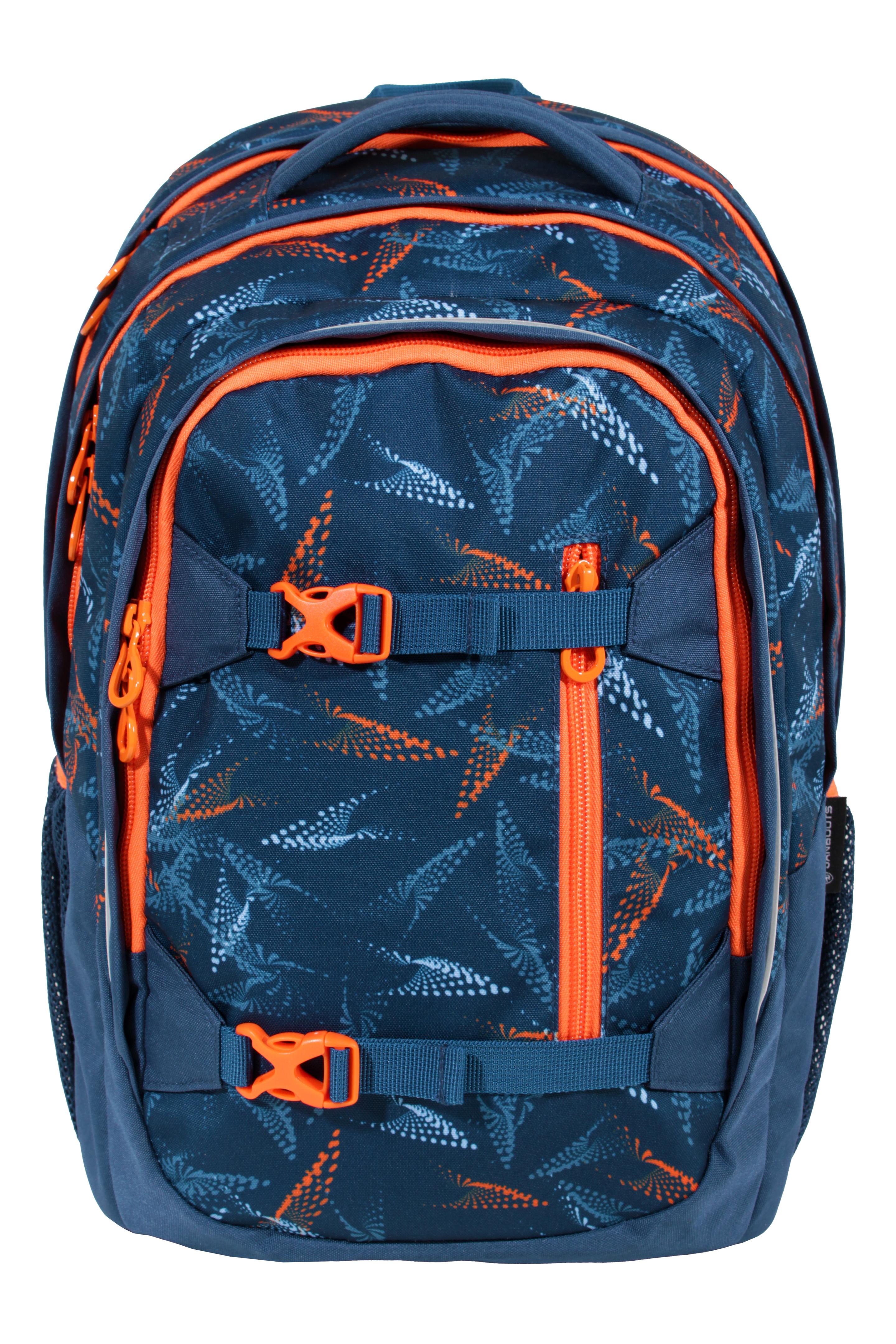 IN@SCHOOL Schulrucksack Amplitude blau orange