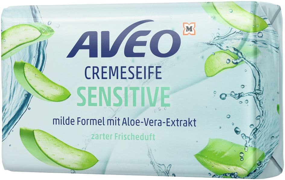 AVEO Stückseife Sensitive