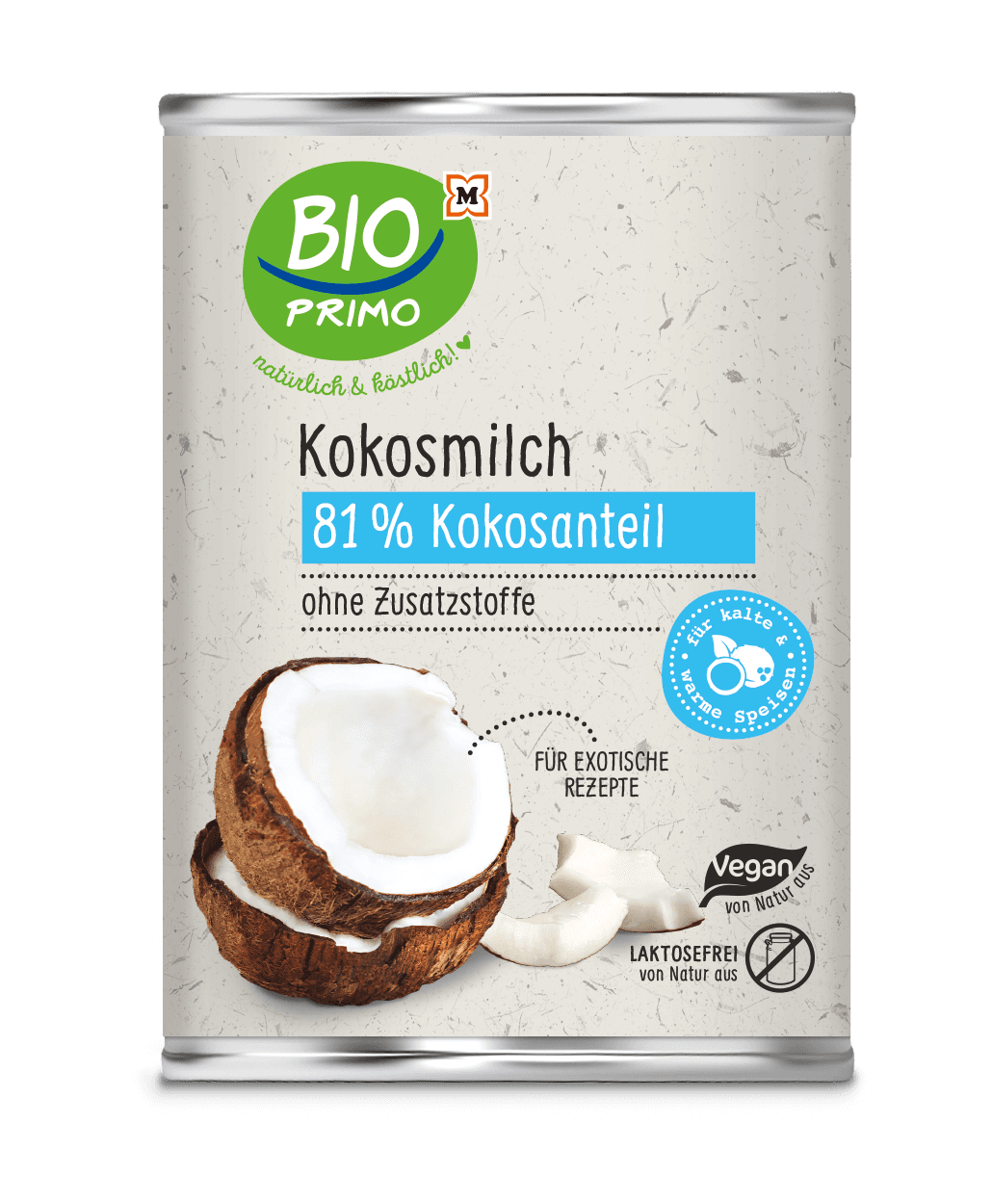 BIO PRIMO Bio Kokosmilch