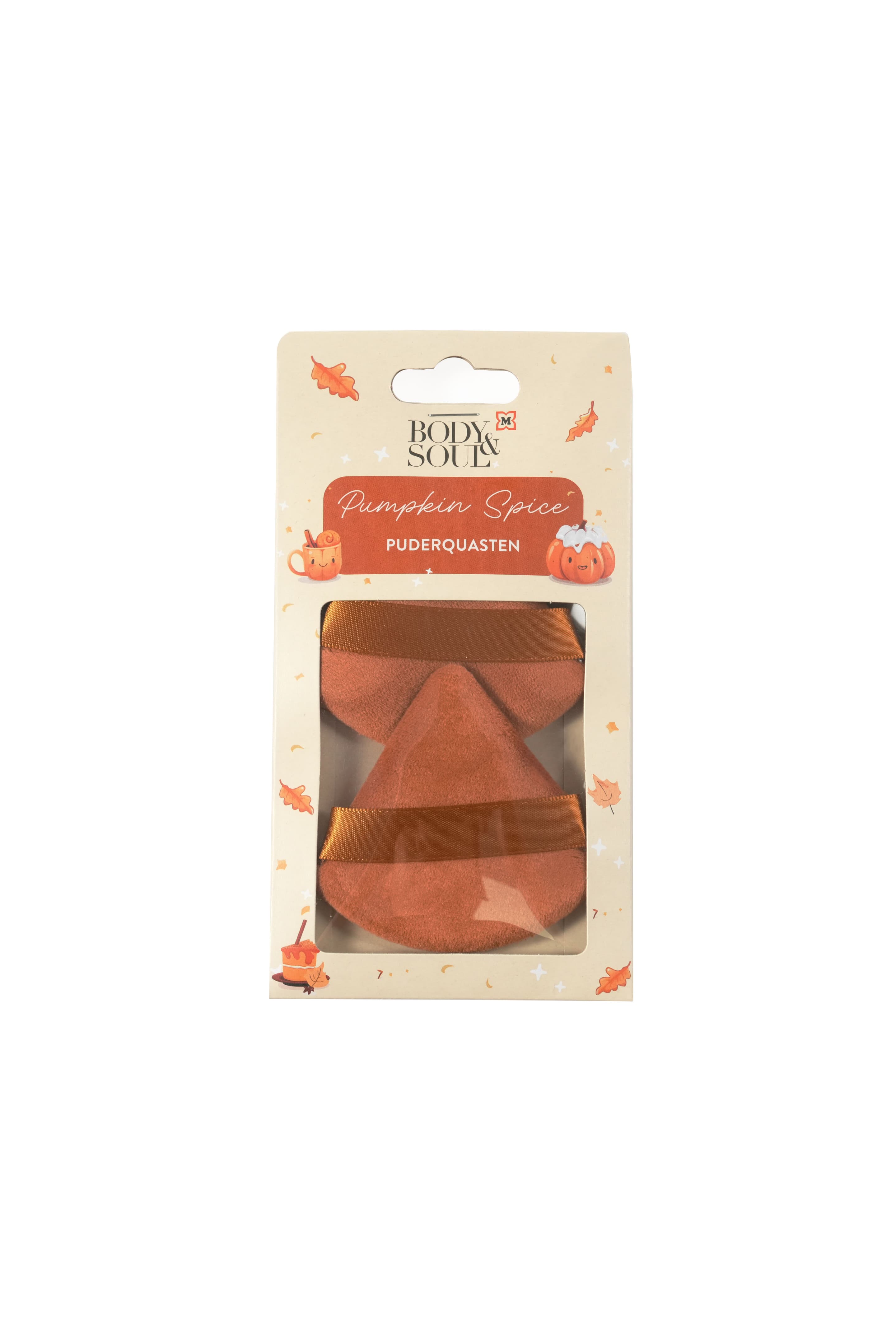 BODY&SOUL Pumpkin Spice Puderquasten 