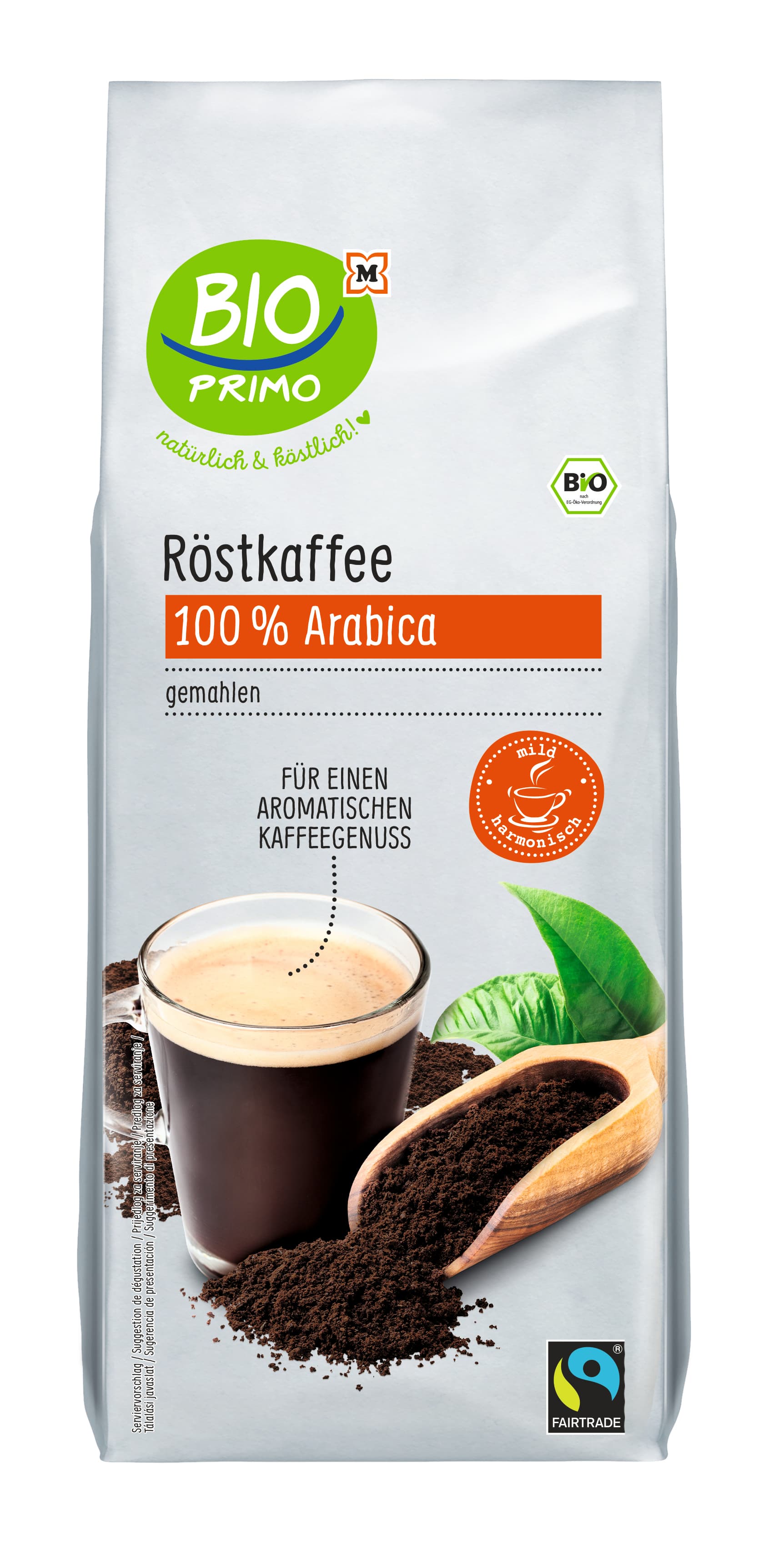 BIO PRIMO Bio Röstkaffee gemahlen