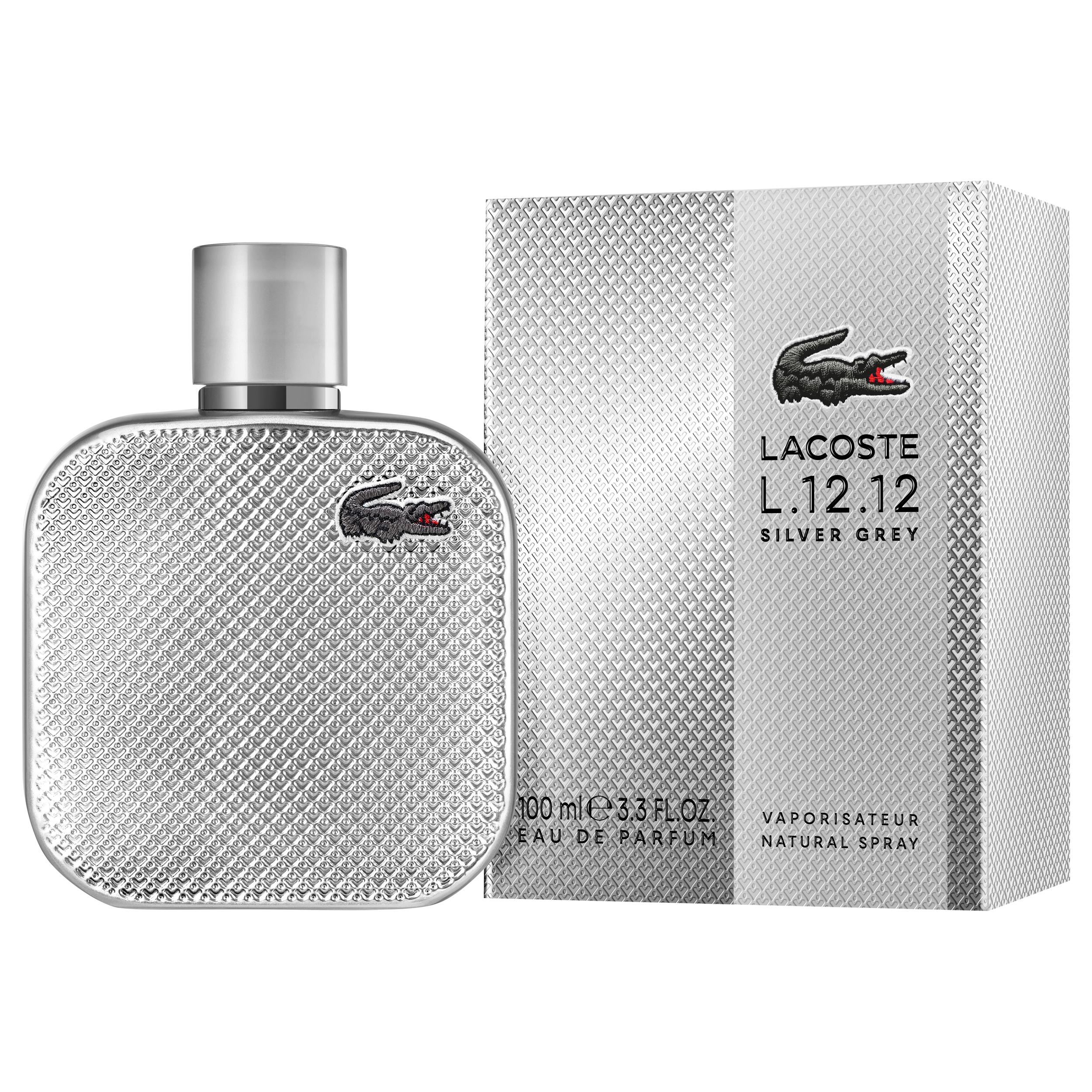 Produktbild LACOSTE L.12.12 Silver Grey Eau de Parfum 2 von 3