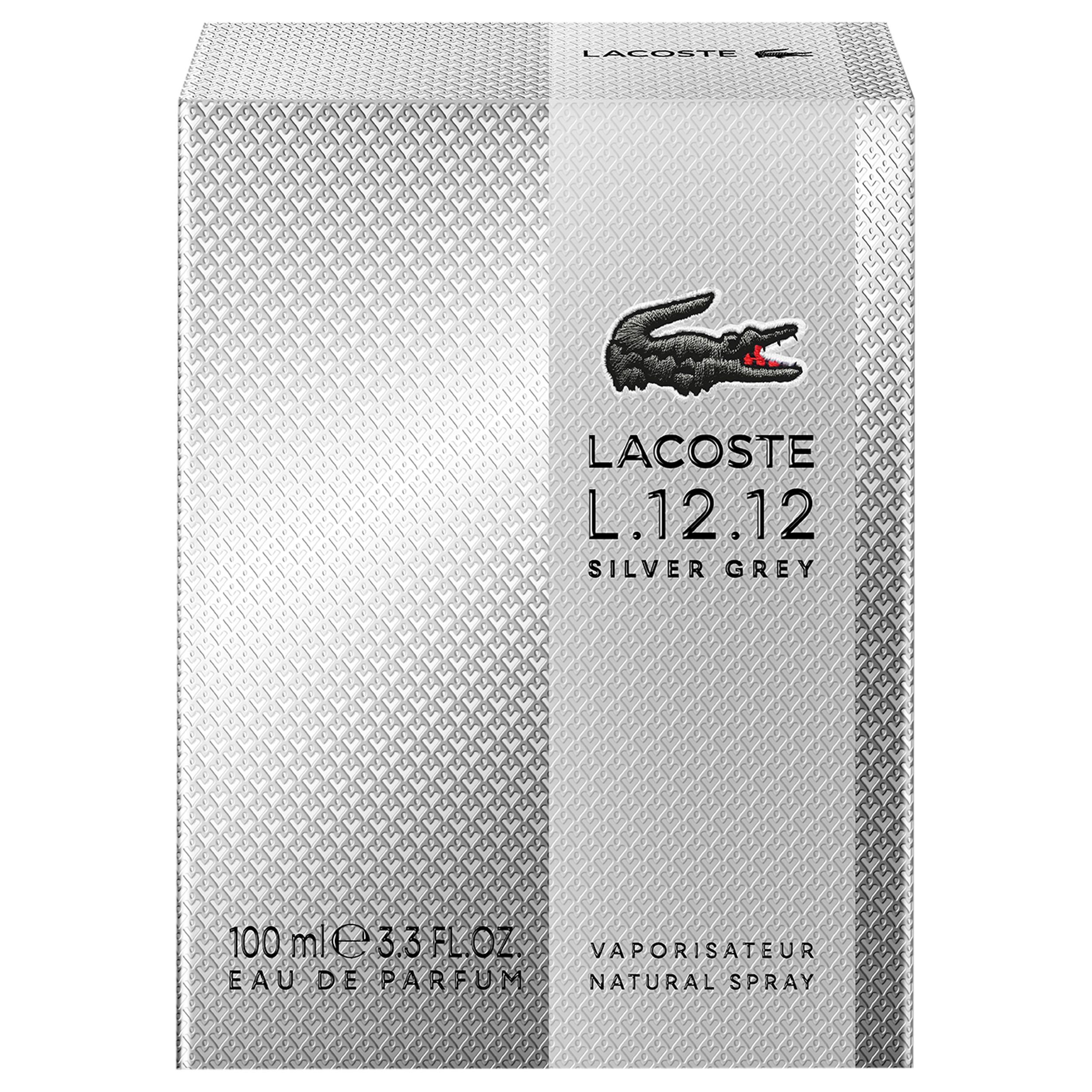 Produktbild LACOSTE L.12.12 Silver Grey Eau de Parfum 3 von 3