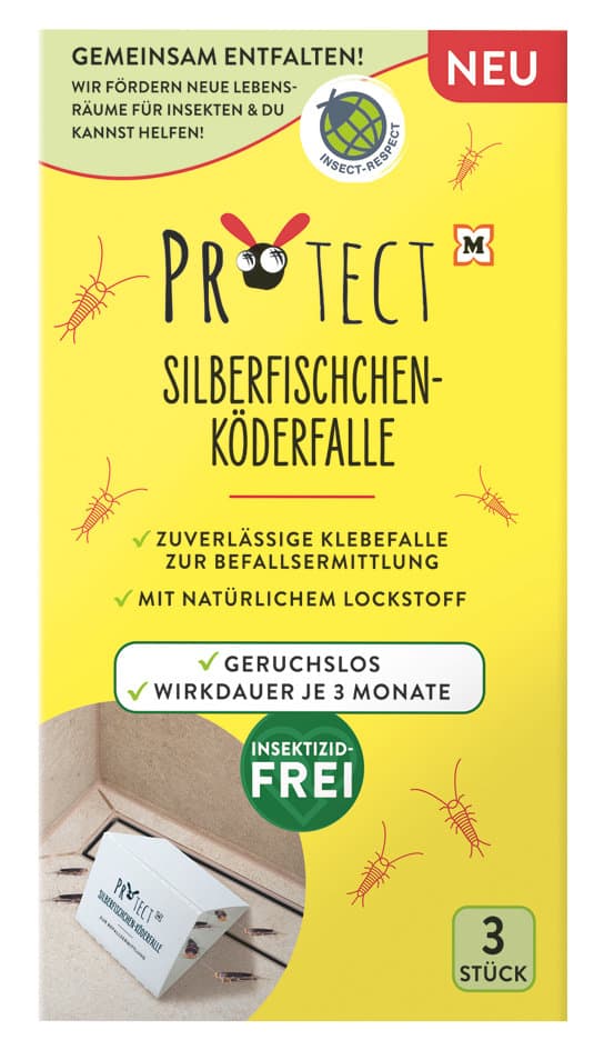 Protect Silberfischchen Köderfalle
