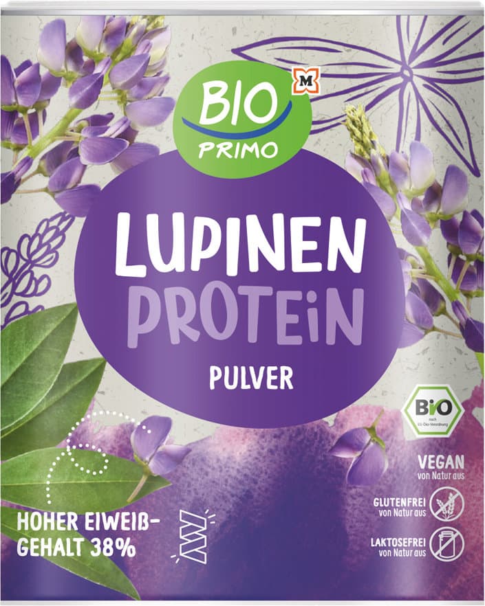 BIO PRIMO Bio Lupinen Proteinpulver