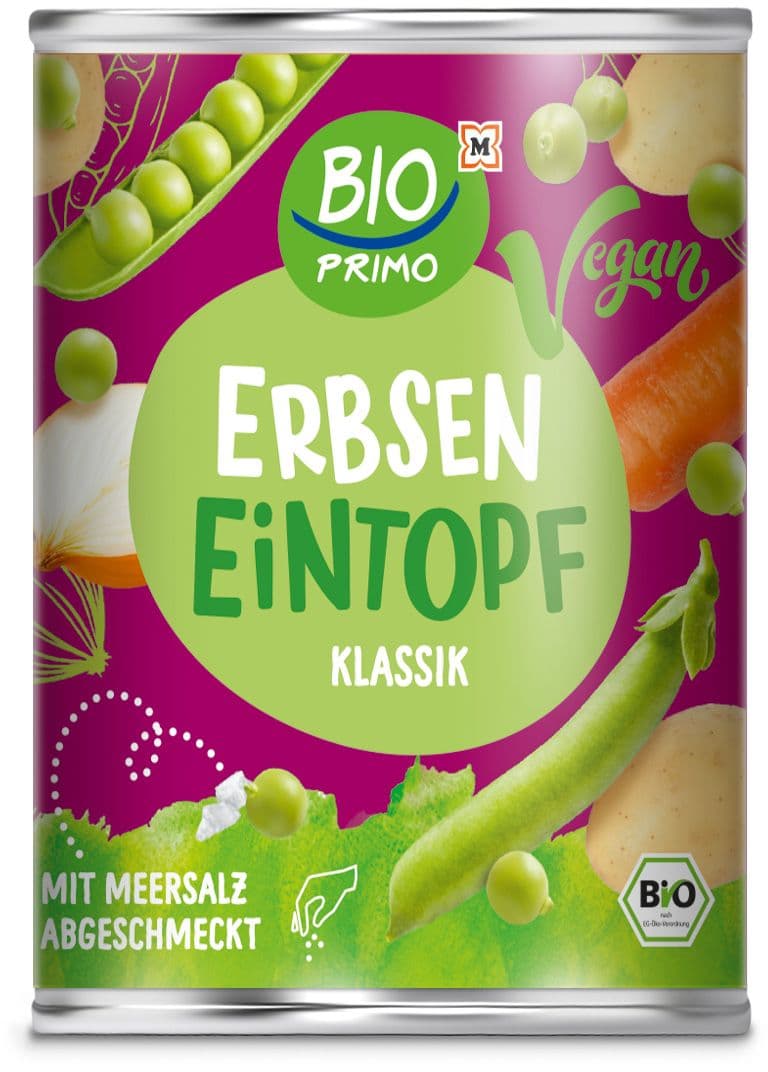 BIO PRIMO Bio Erbseneintopf