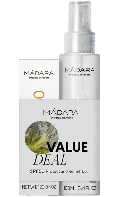 MÁDARA Value Deal Schutz- und Frische-Duo LSF 50 Geschenkpackung