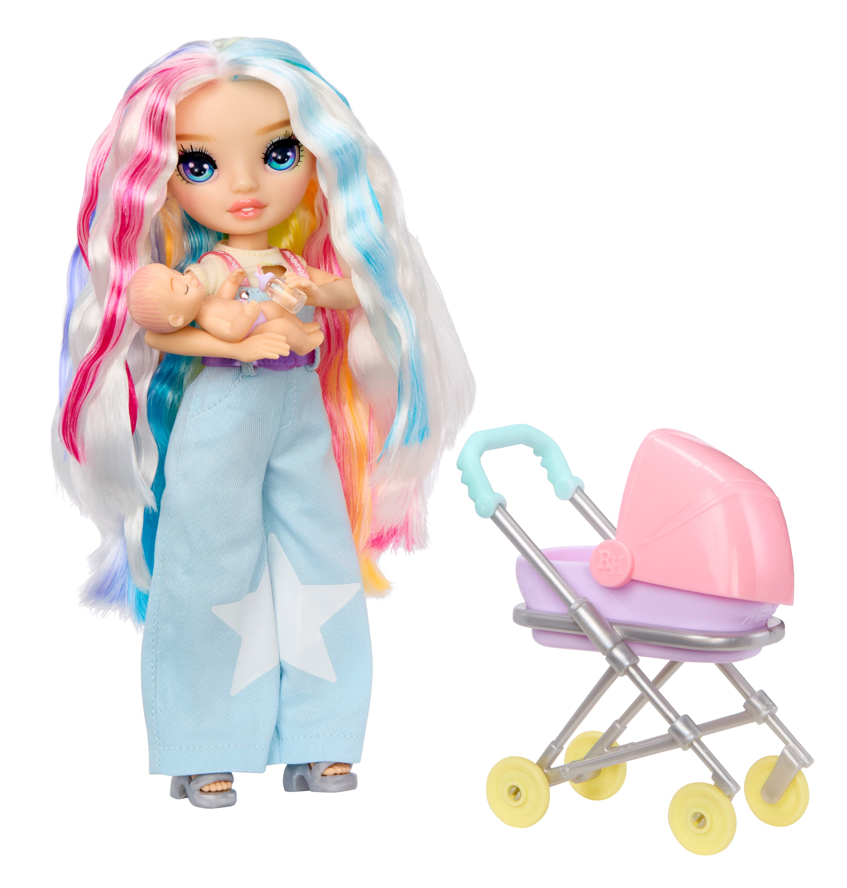 Rainbow High Jr High Bestie Babysitters Modepuppe - Amaya