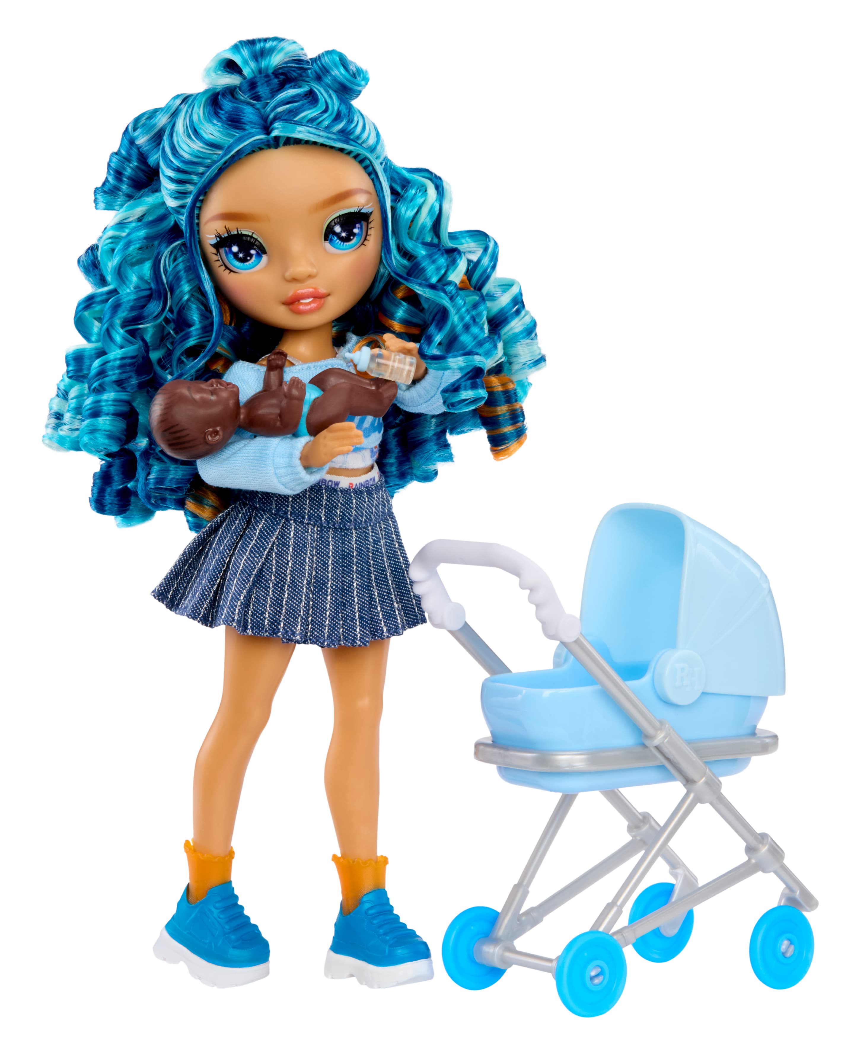 Rainbow High Jr High Bestie Babysitters Modepuppe - Skyler