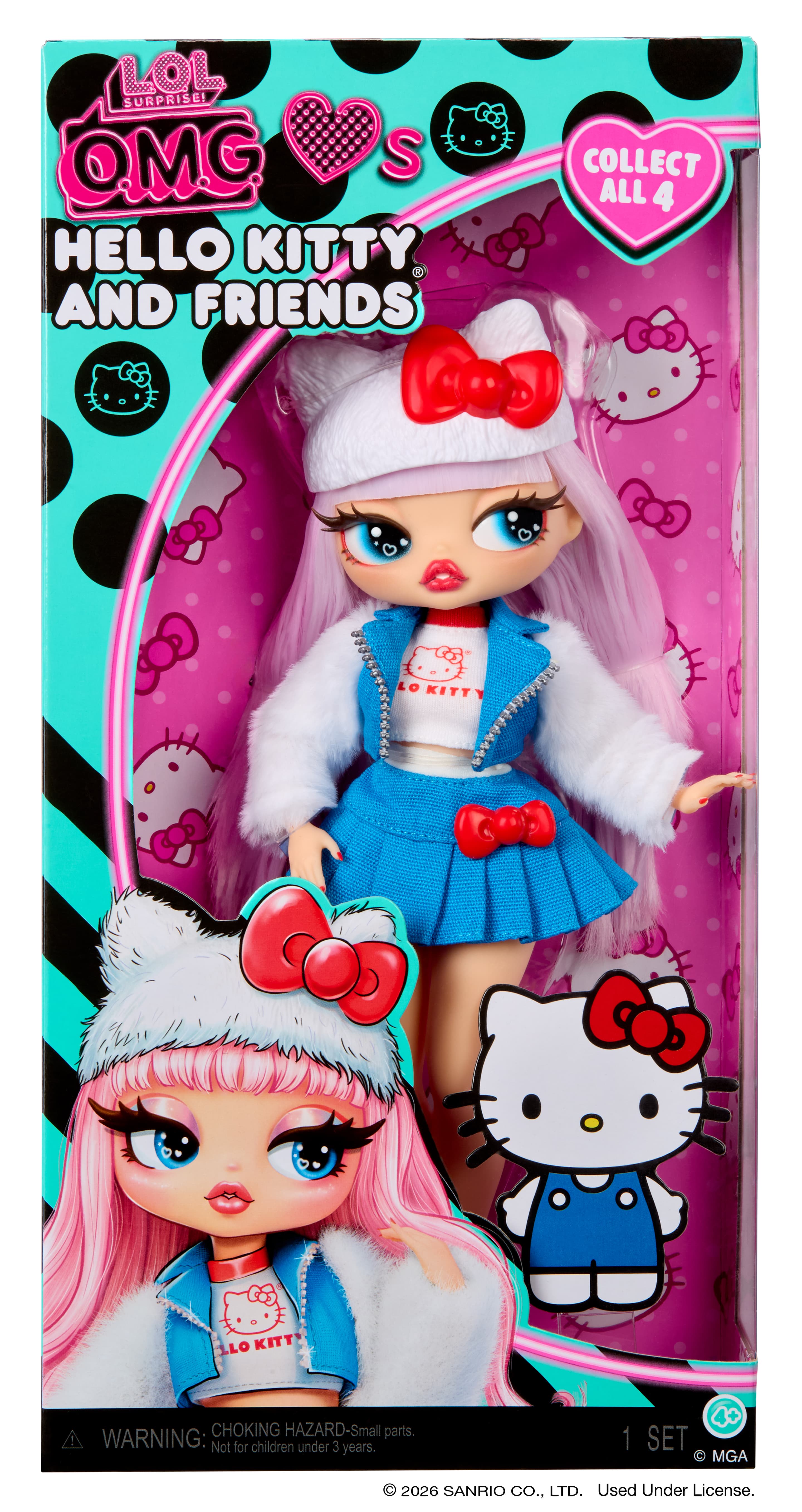 L.O.L. Surprise! OMG Loves Hello Kitty & Friends Modepuppe - Hello Kitty