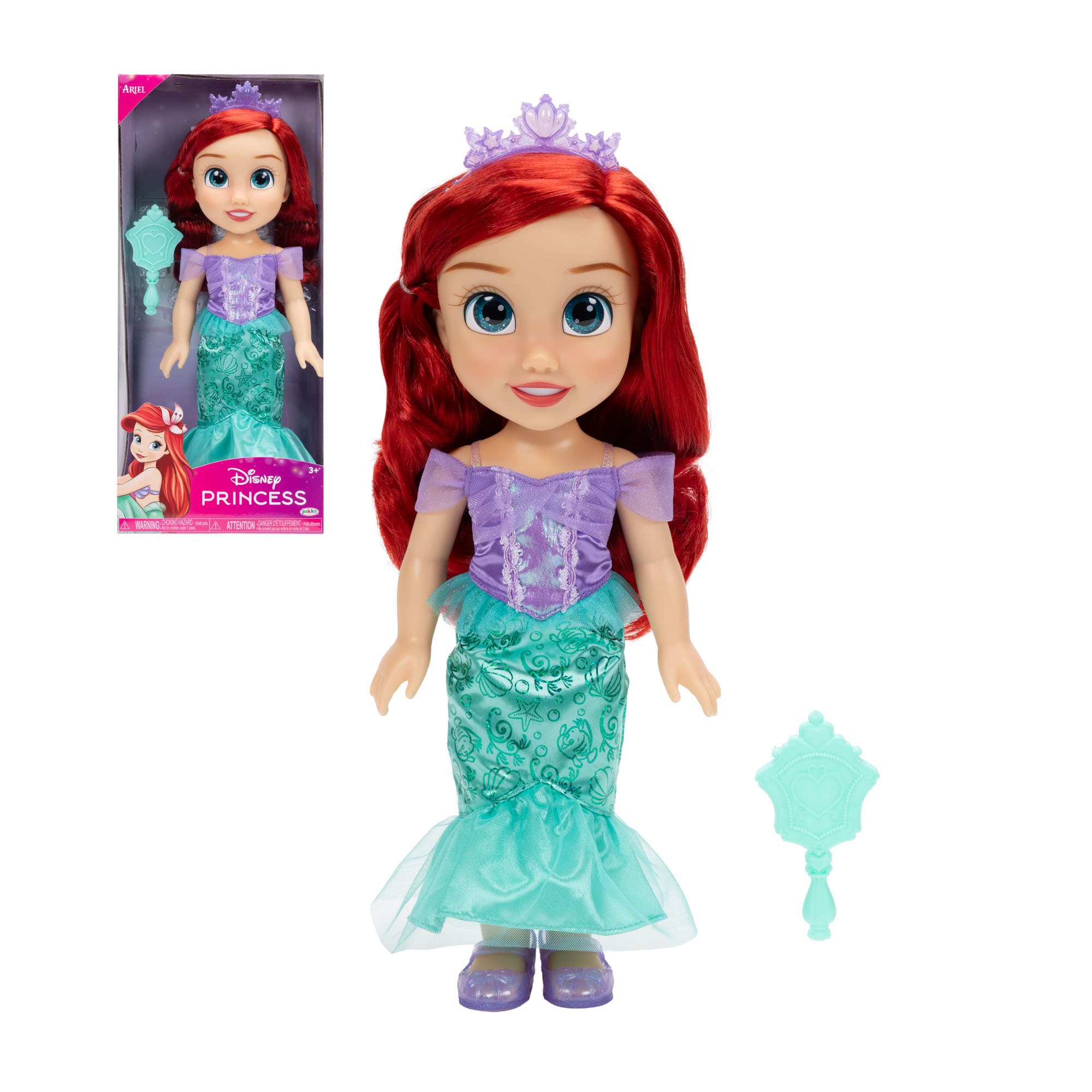 Jakks Pacific - Disney Princess "My Friend" Arielle Puppe 35 cm