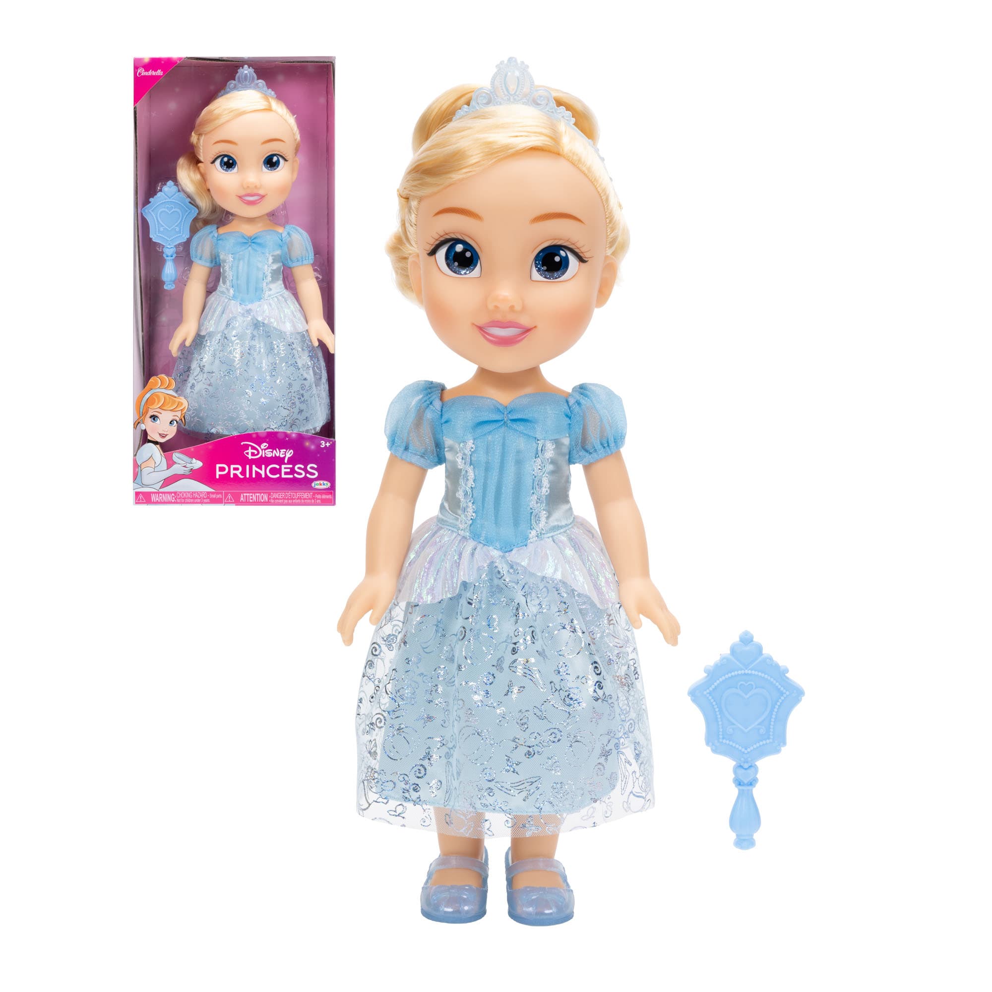 Jakks Pacific - Disney Princess "My Friend" Cinderella Puppe 35 cm