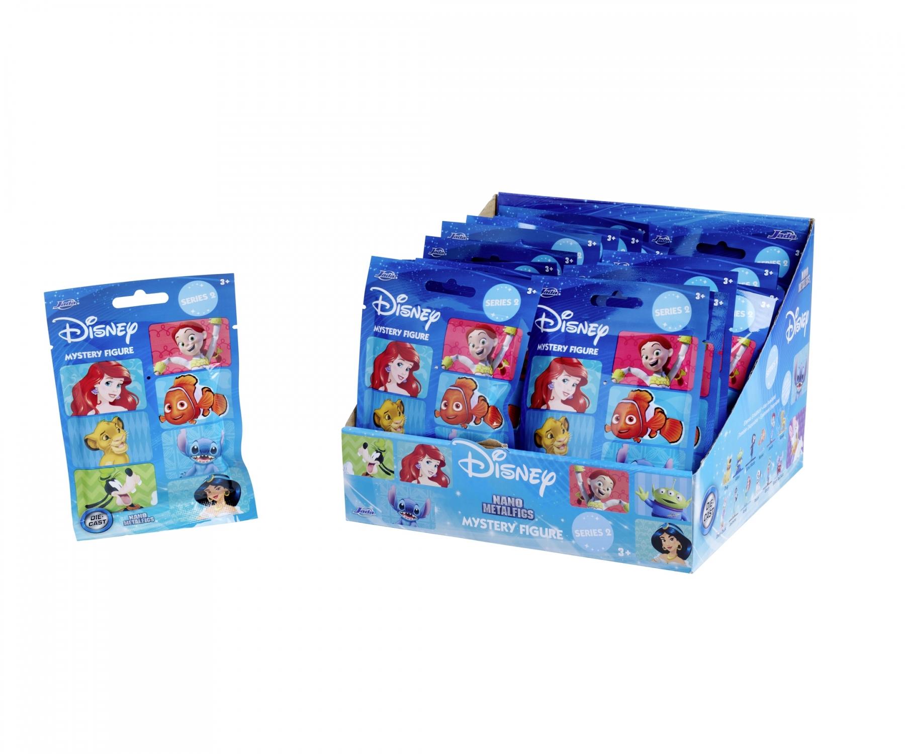 Jada - Disney Blind Pack Nanofigs, 12-fach sortiert, 1 Stück