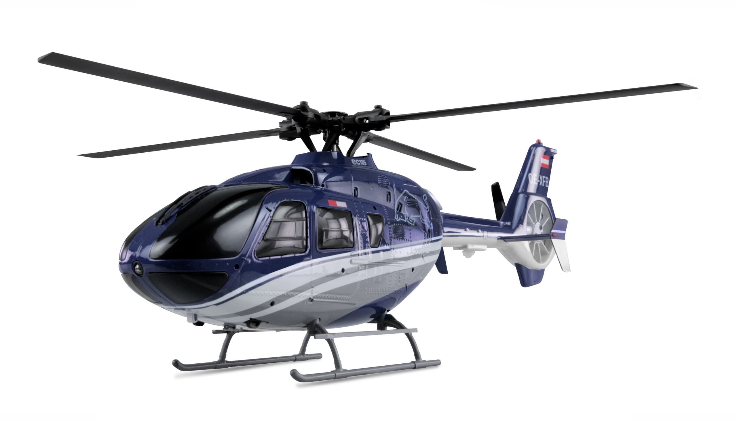 Amewi 25332 The Flying Bulls EC135 PRO Helikopter