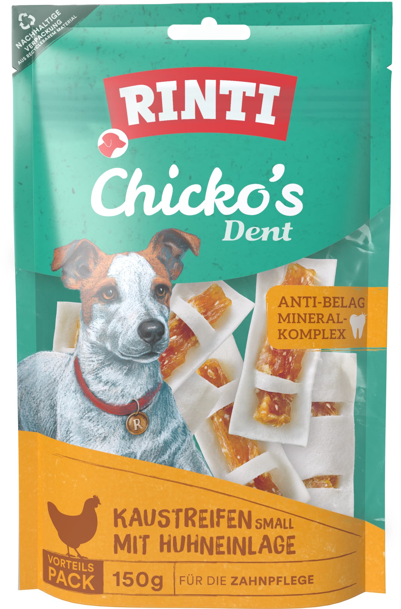 RINTI Hundesnack Chicko Dent Huhn Small