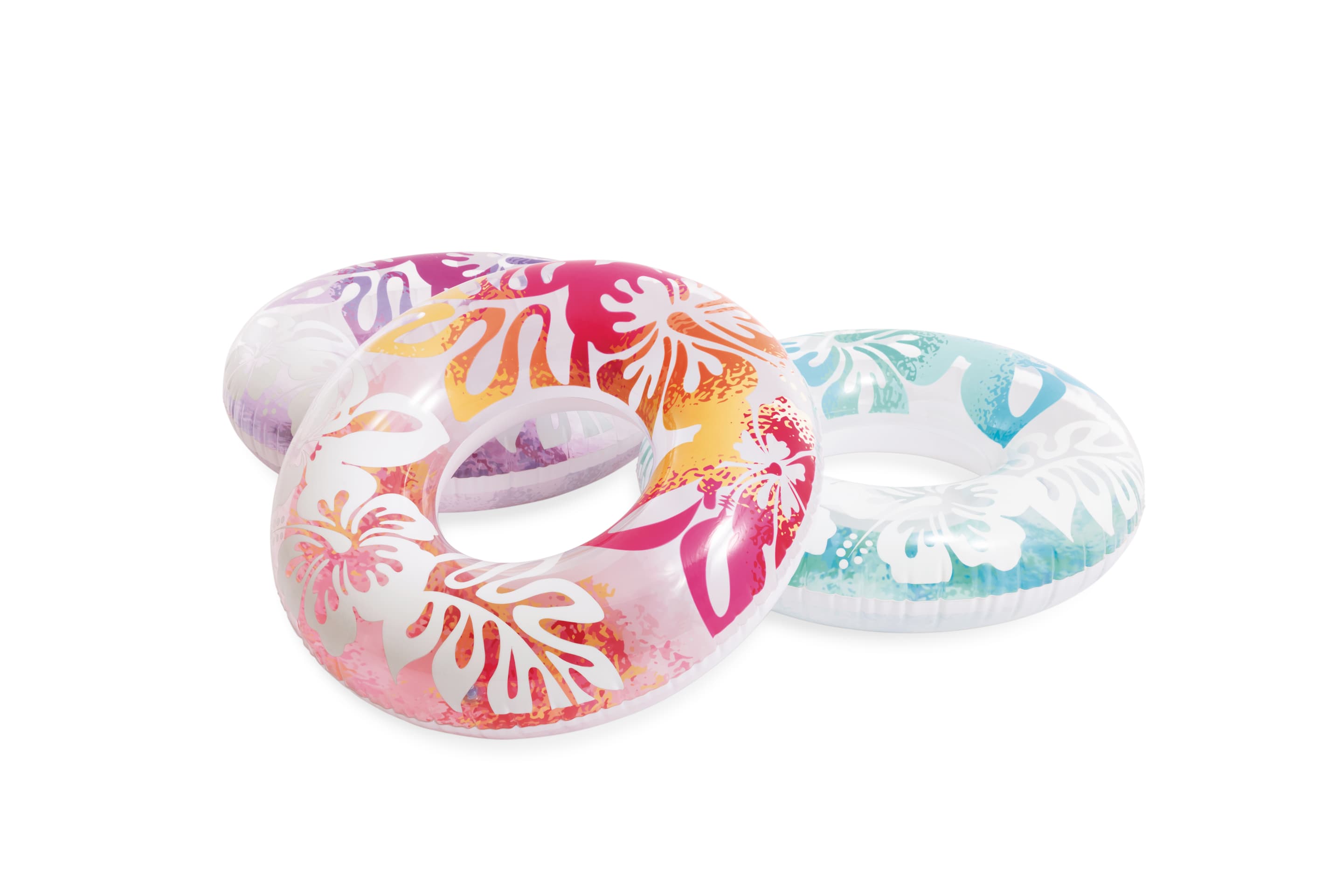 Intex - Schwimmring"Clear Color Tubes"Ø 91 cm, ab 9 Jahre, sortiert