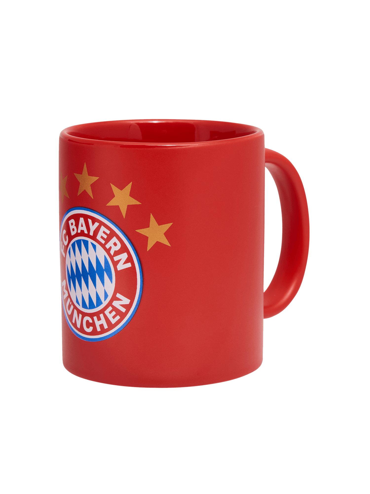 FC BAYERN MÜNCHEN Tasse 5 Sterne rot