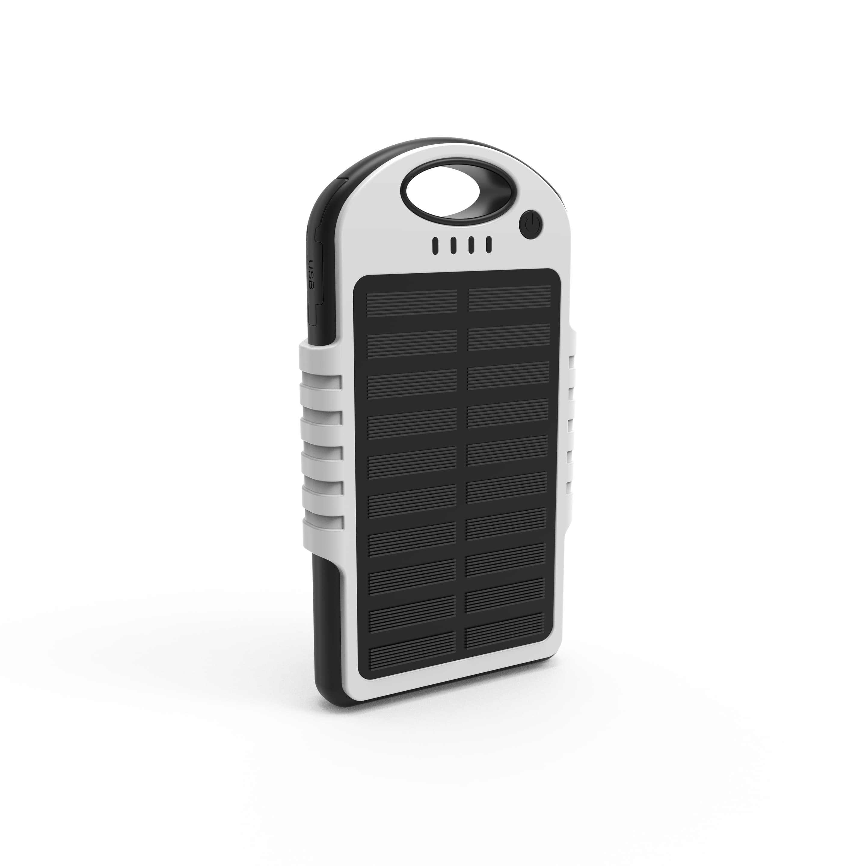 Solar-Powerbank Weiß 10000mAh