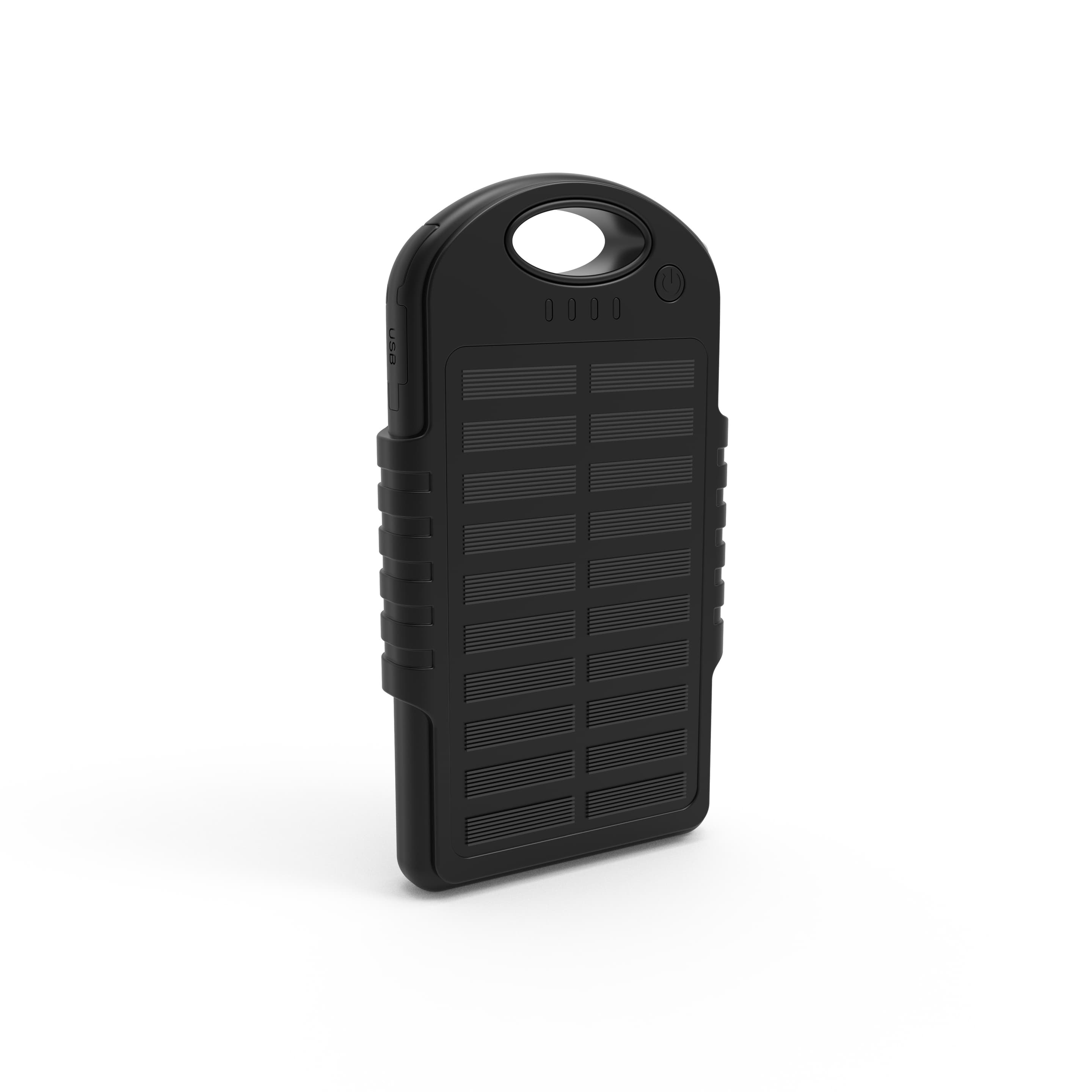 Solar-Powerbank Schwarz 10000mAh