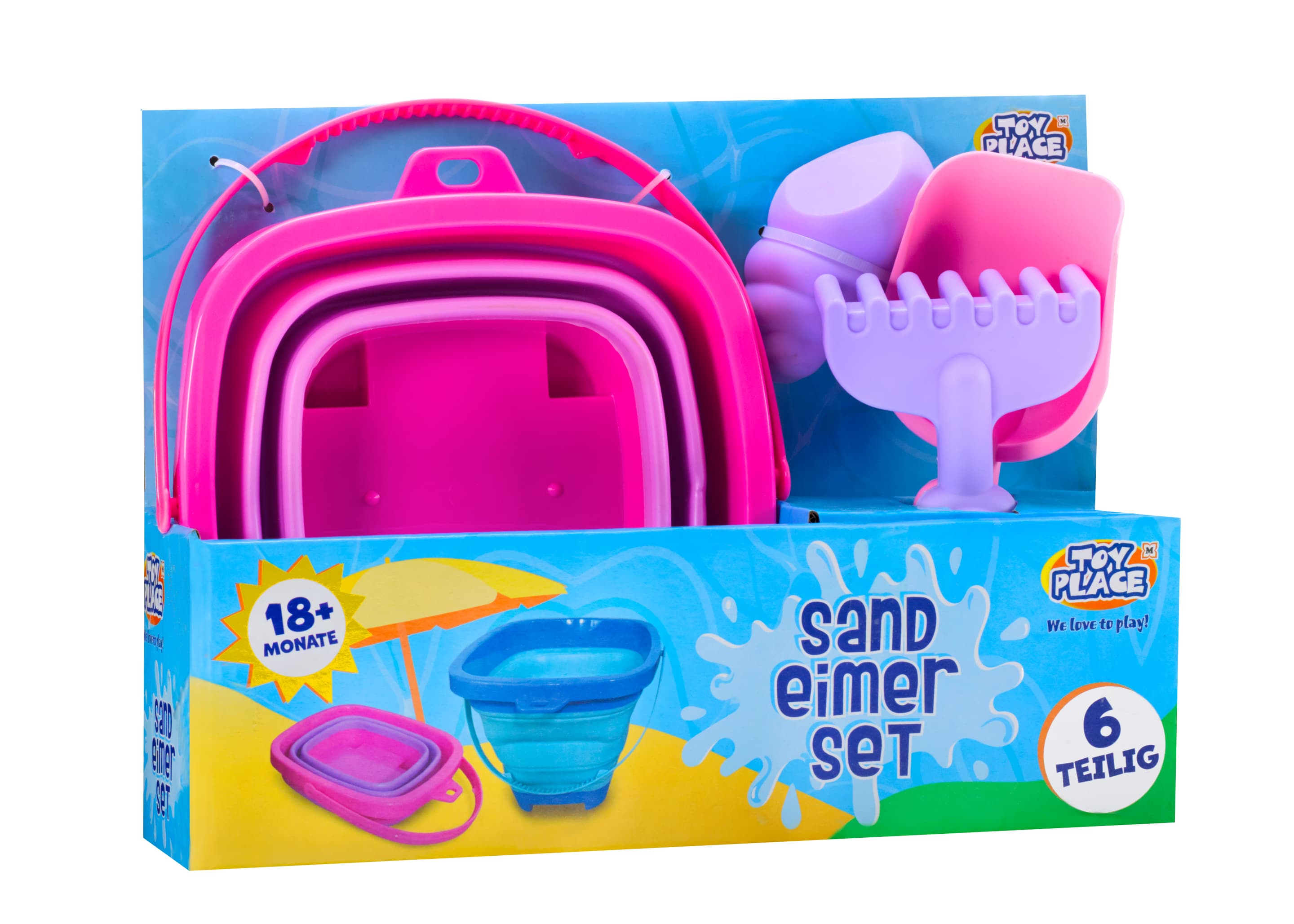 Müller - Toy Place - Sandeimer Set - faltbar - sortiert