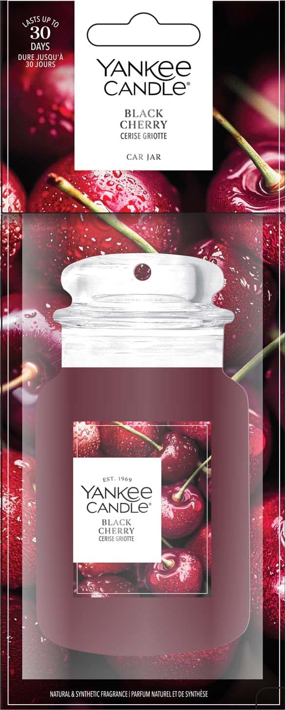 Yankee Candle Car Jar Paper Black Cherry