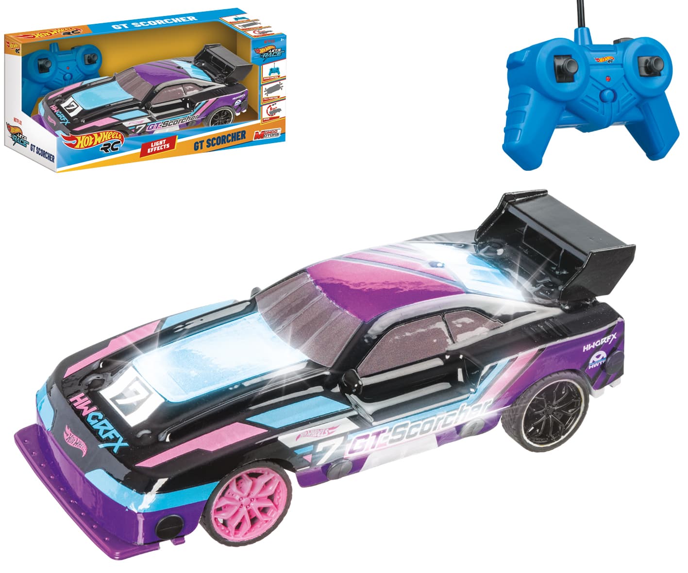 Hot Wheels RC Let´s Race GT Scorcher  1:24   