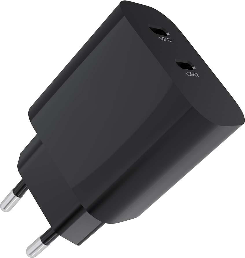 Produktbild MÜLLER 2-PORT SCHNELLLADEGERÄT, SCHWARZ 2 von 2