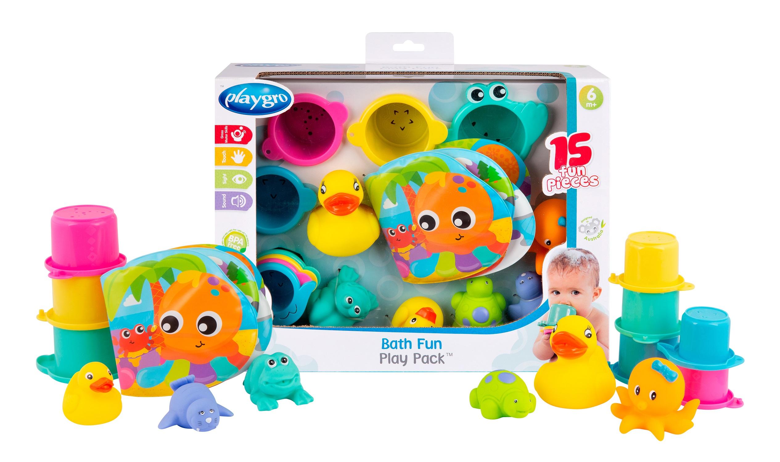 playgro - Badespielzeug Fun Pack