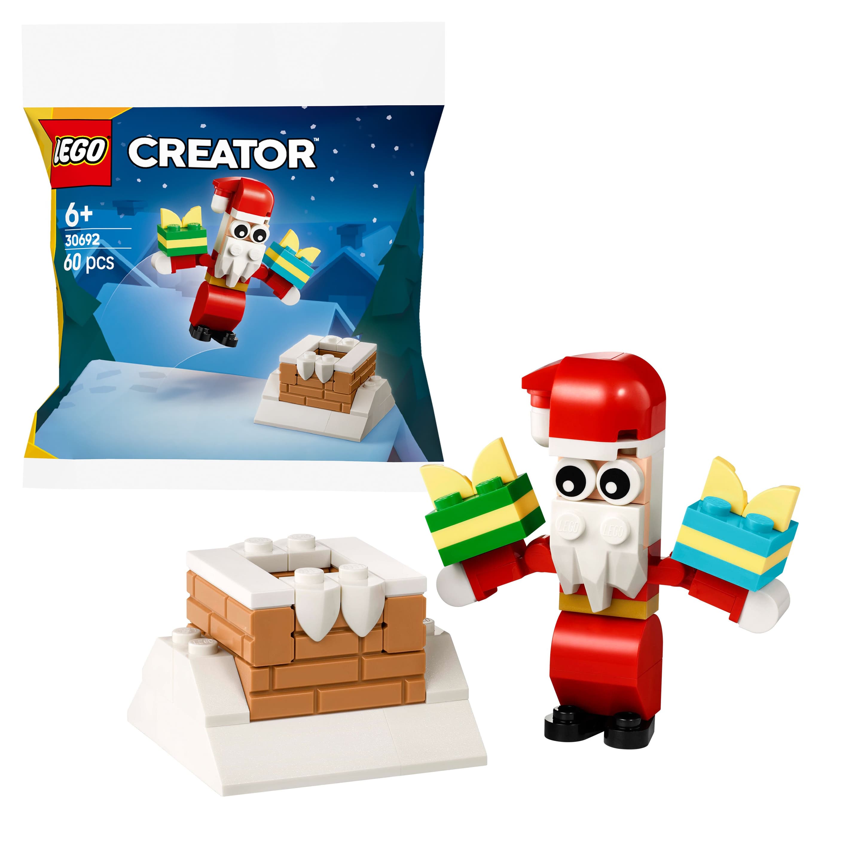 LEGO Creator 30692 Der Weihnachtsmann im Schornstein 