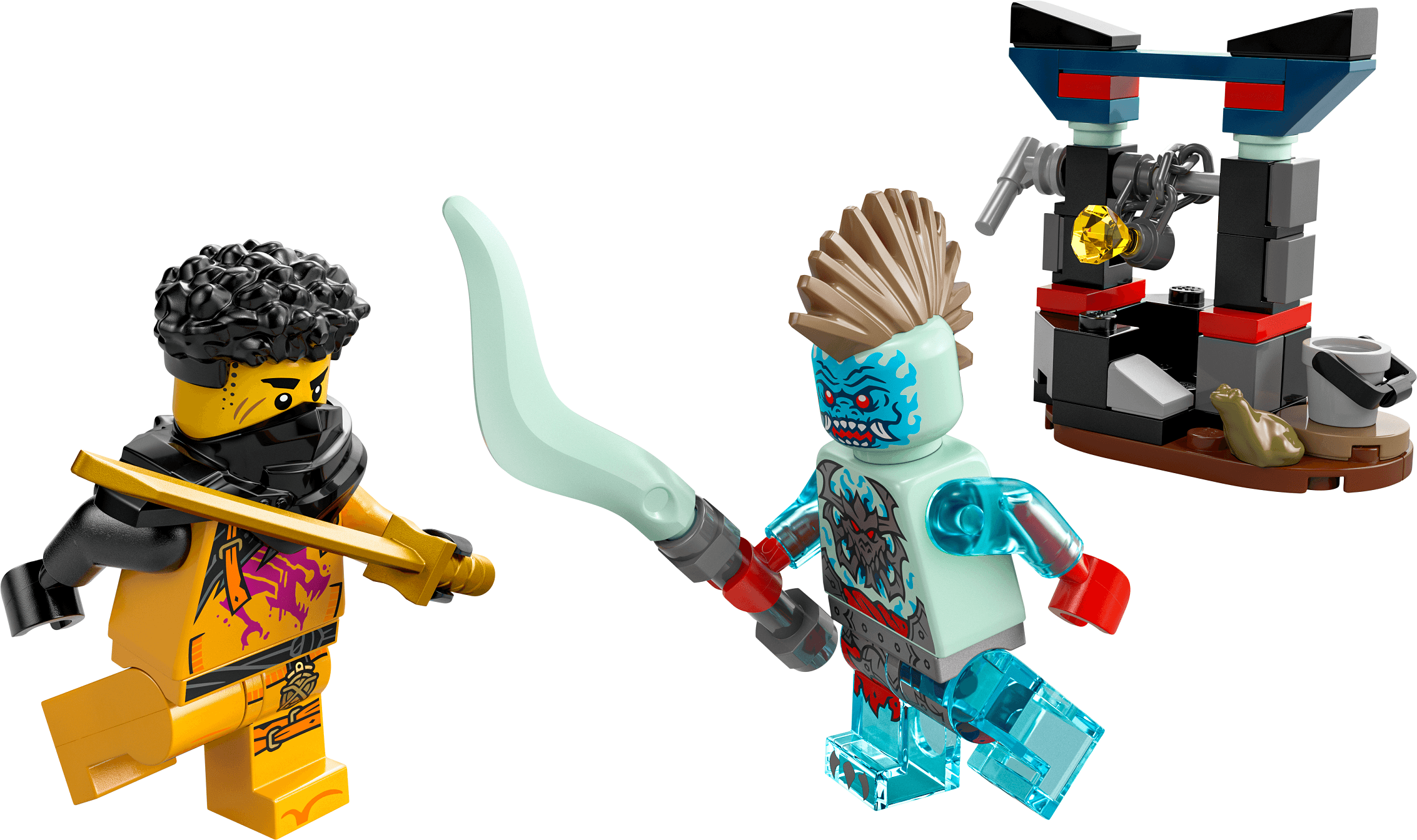 Produktbild LEGO NINJAGO 30700 Arins Duell mit dem Drachenmenschen  2 von 4