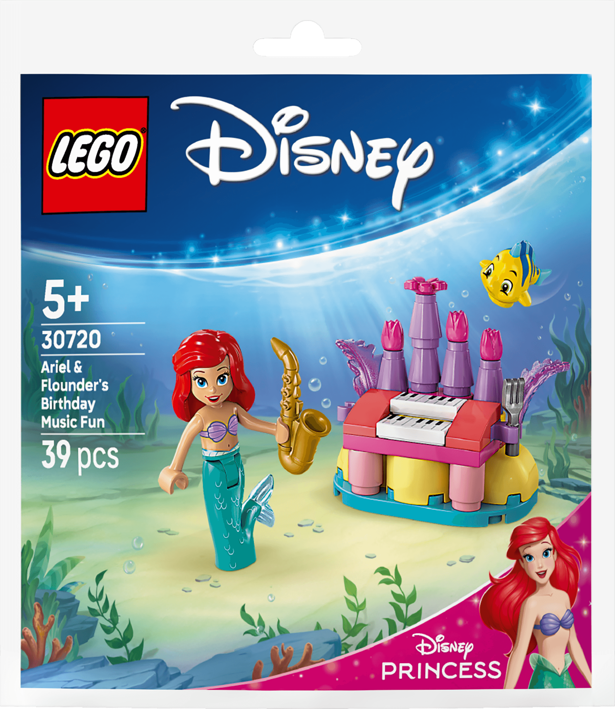 LEGO Disney Princess 30720 Arielles & Fabius' Geburtstagsmusikspaß  