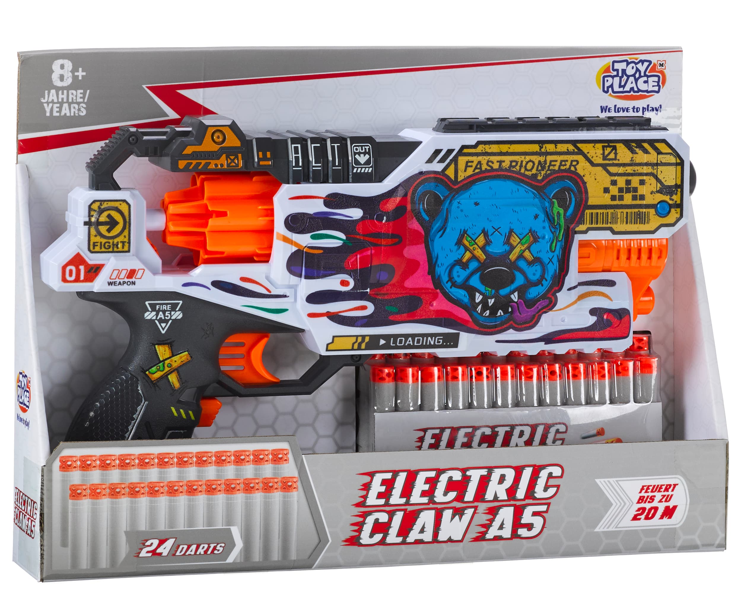 Müller - Toy Place - Softdartpistole Electric Claw A5