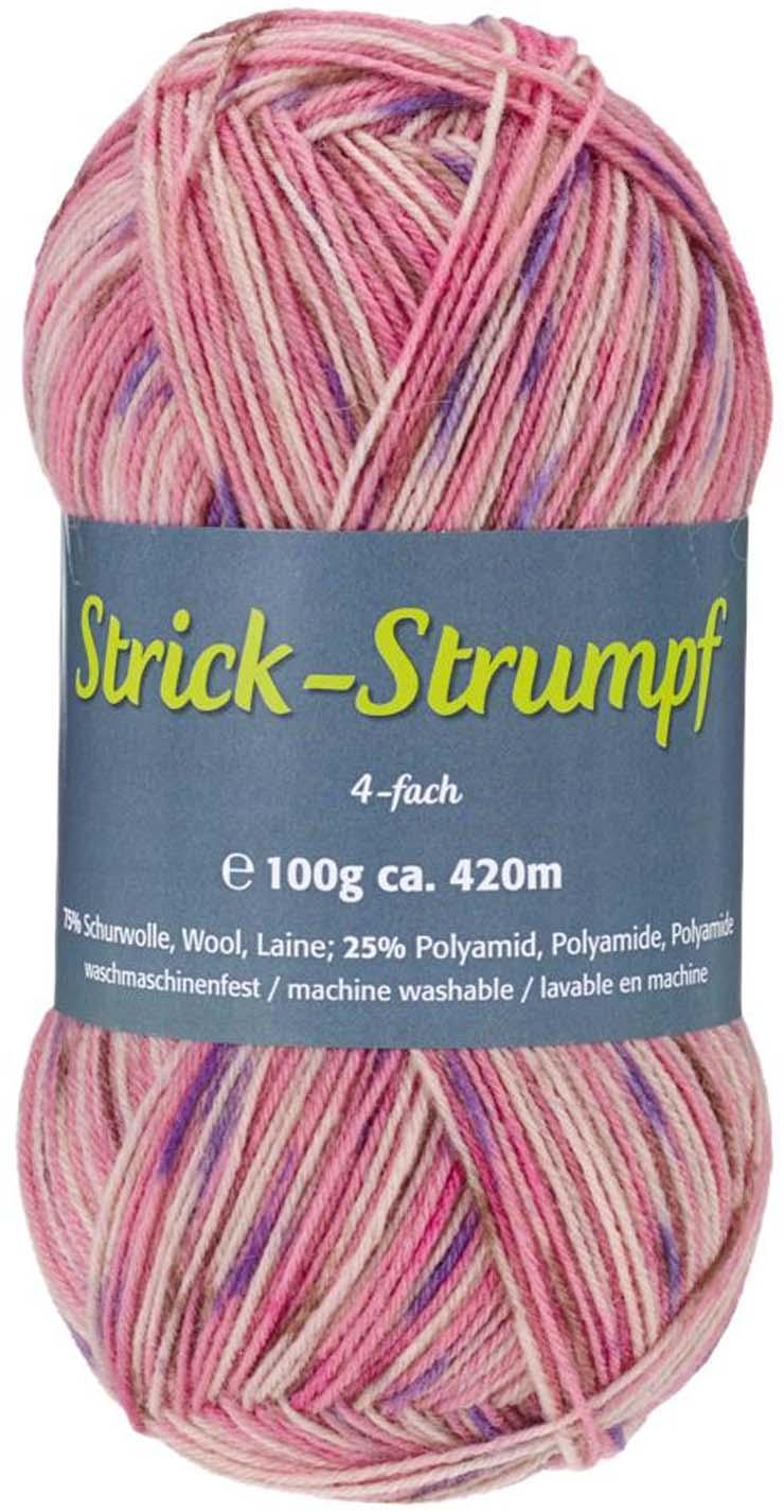 Strick-Strumpfgarn 4-fach