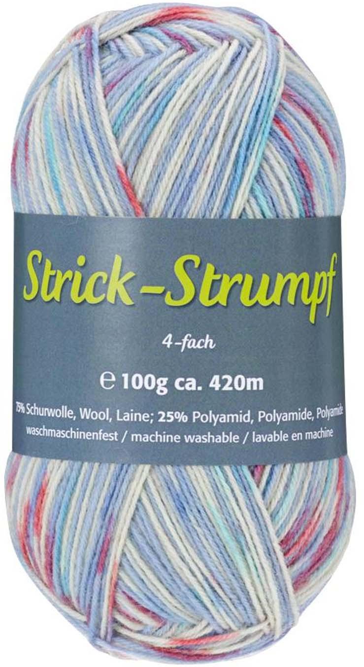 Strick-Strumpfgarn 4-fach
