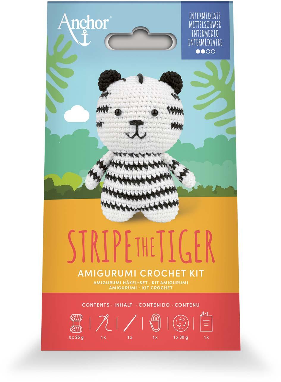 Anchor Amigurumi Häkelset Small Stripe the Tiger