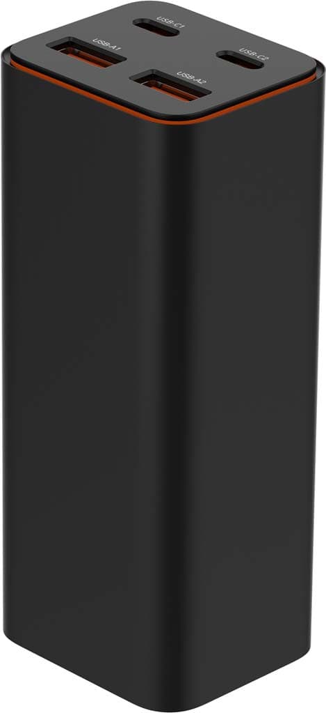 Produktbild MÜLLER 4-PORT 100W,USB-SCHNELLLADEGERÄT, SCHWARZ 2 von 3