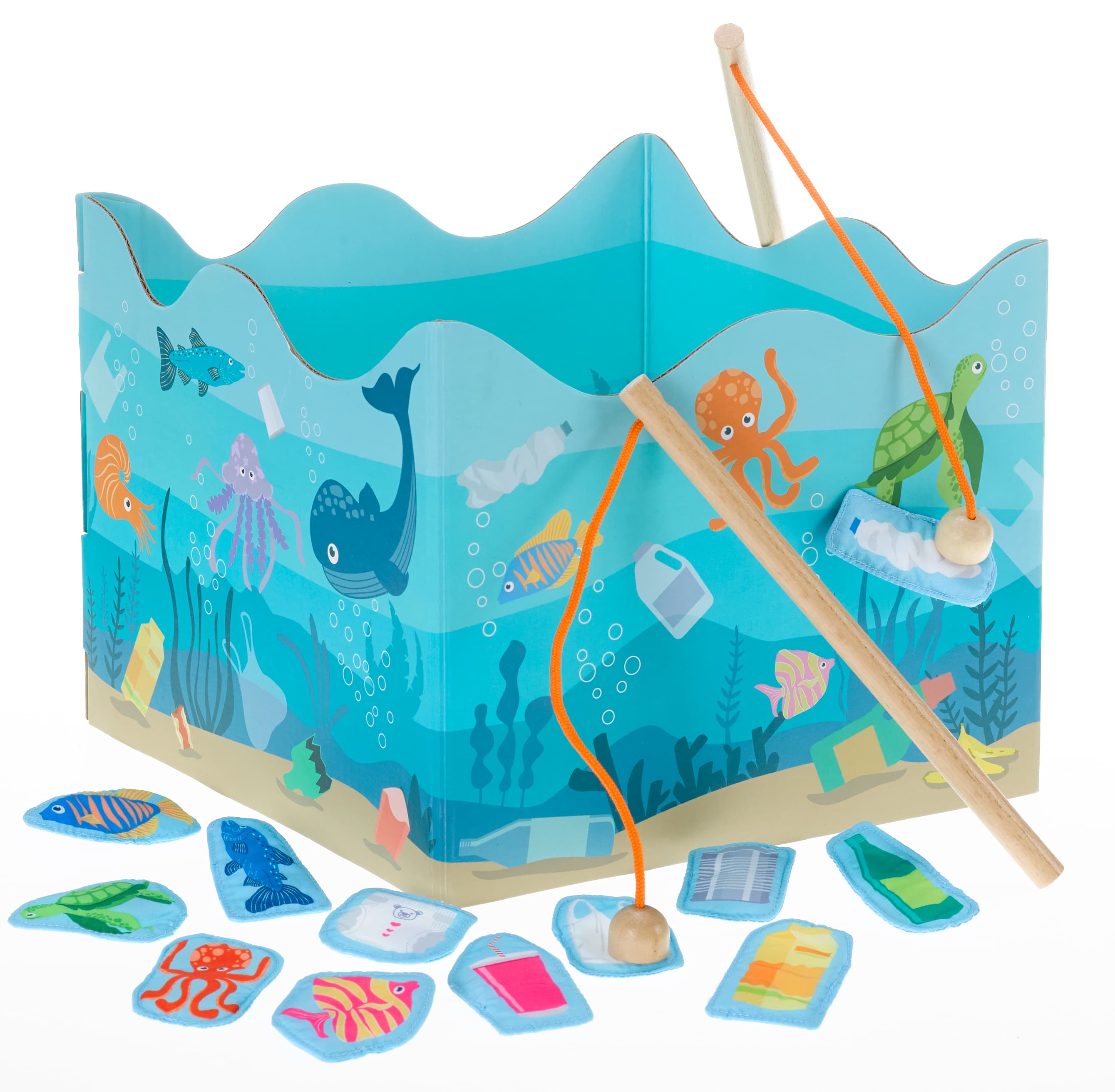 Produktbild Müller - Toy Place - Rettet die Meere - Das Müll-Angelspiel 2 von 2