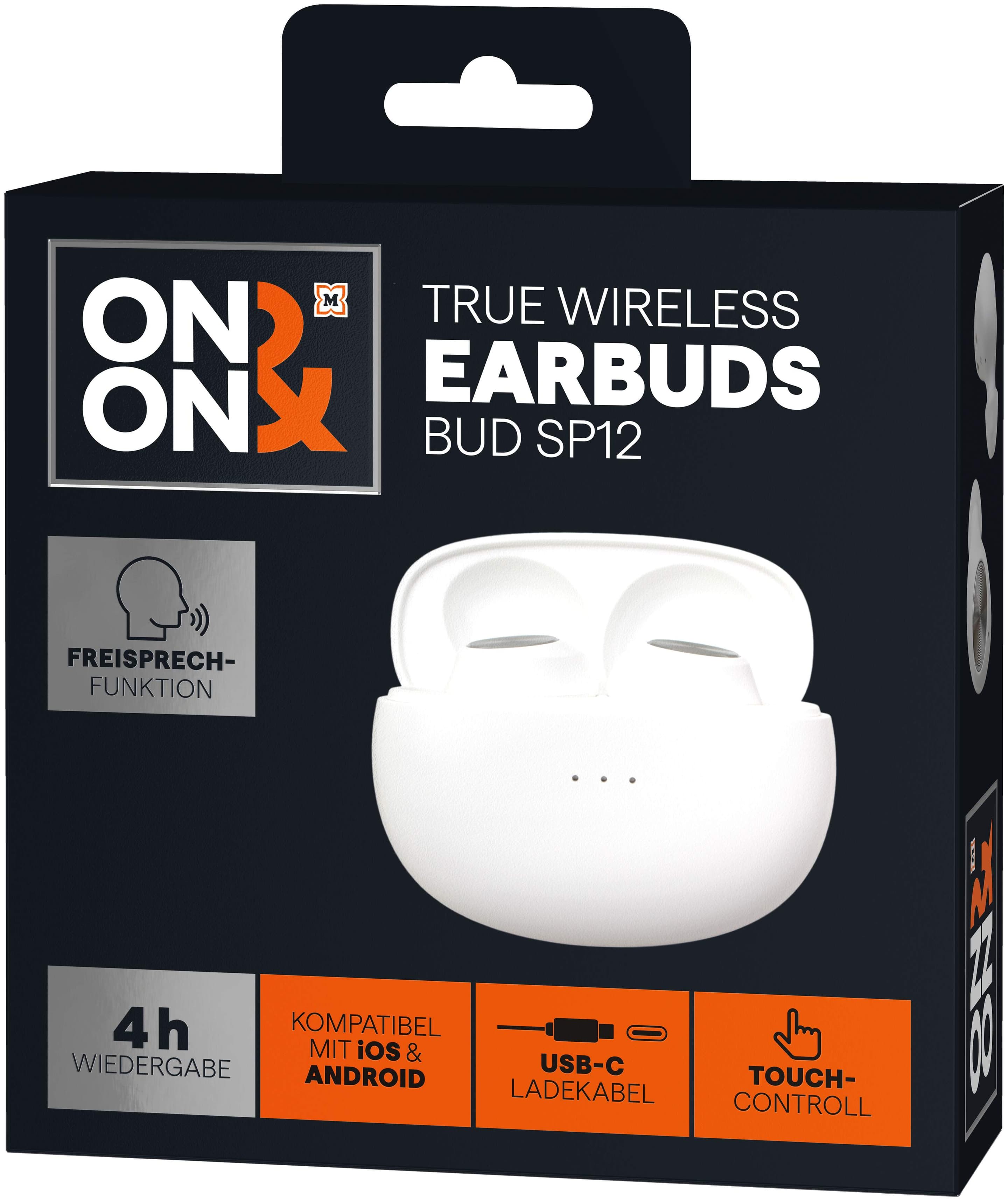 ON&ON - True Wireless Earbuds Weiß