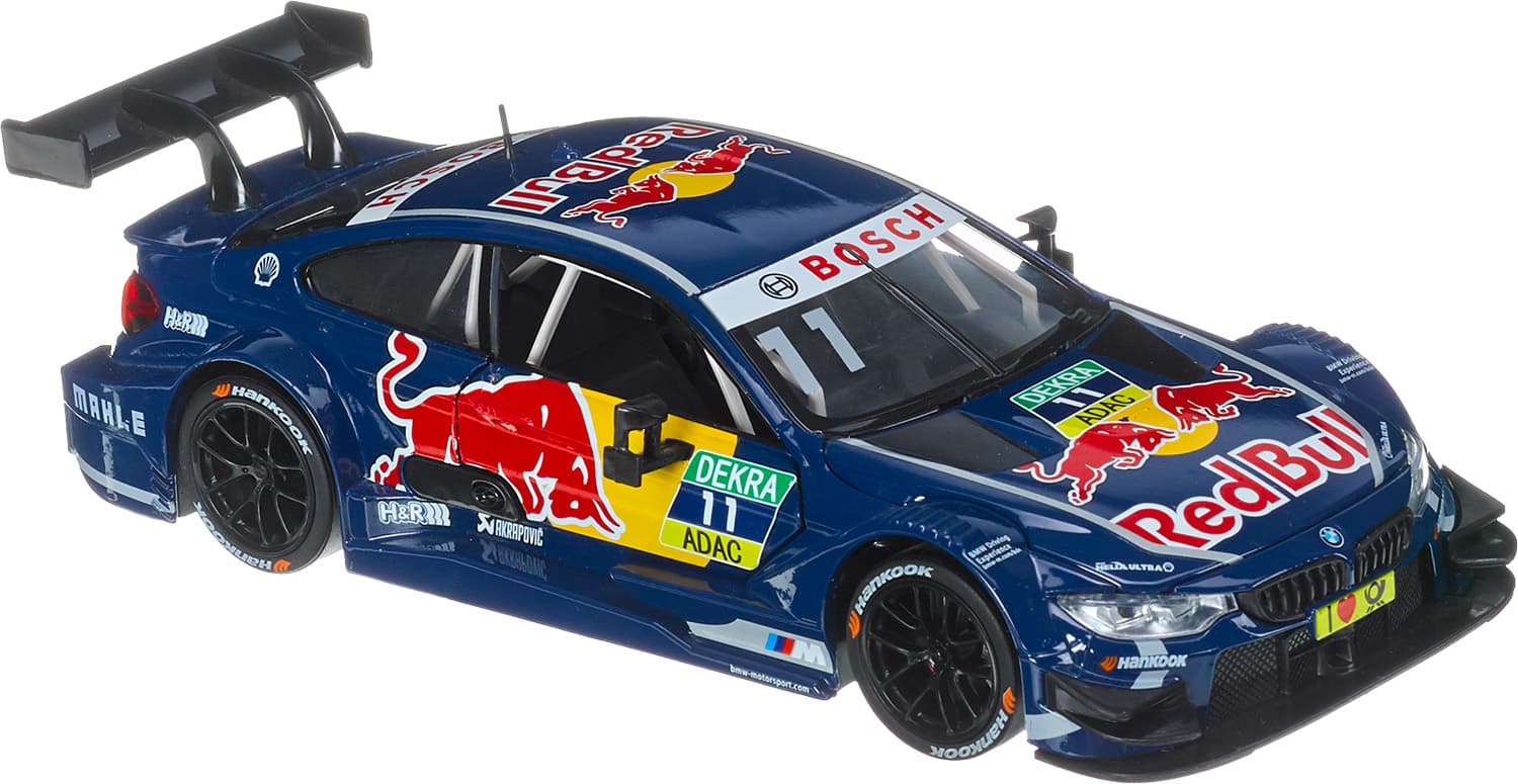 Müller - Toy Place - Modellauto BMW M4 DTM Red Bull, Maßstab 1:24
