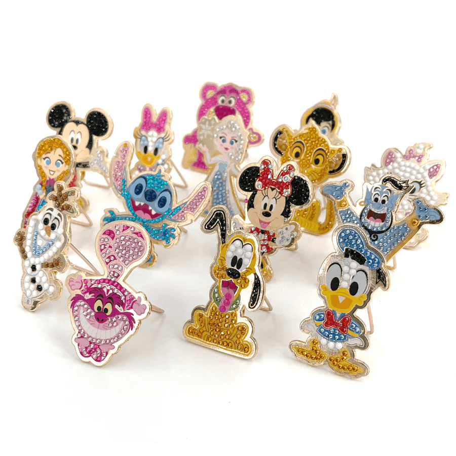 Produktbild Craft Buddy - Crystal Art Diamond Painting Disney Pin Badge - Blind Bag 2 von 4