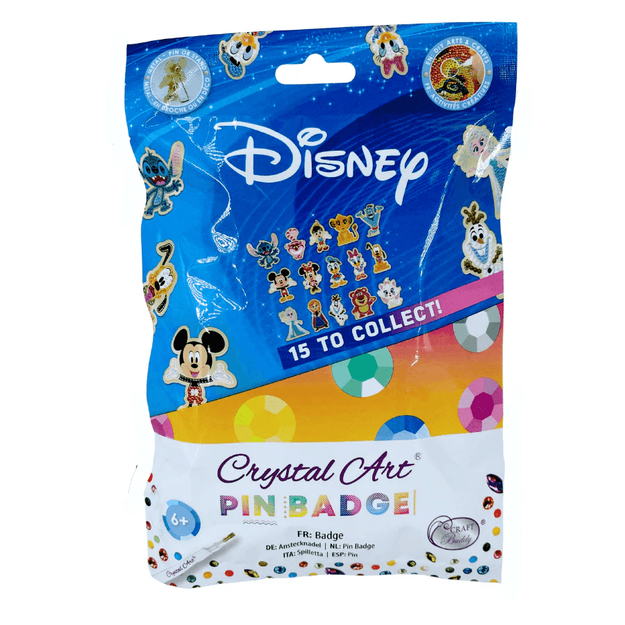 Produktbild Craft Buddy - Crystal Art Diamond Painting Disney Pin Badge - Blind Bag 3 von 4
