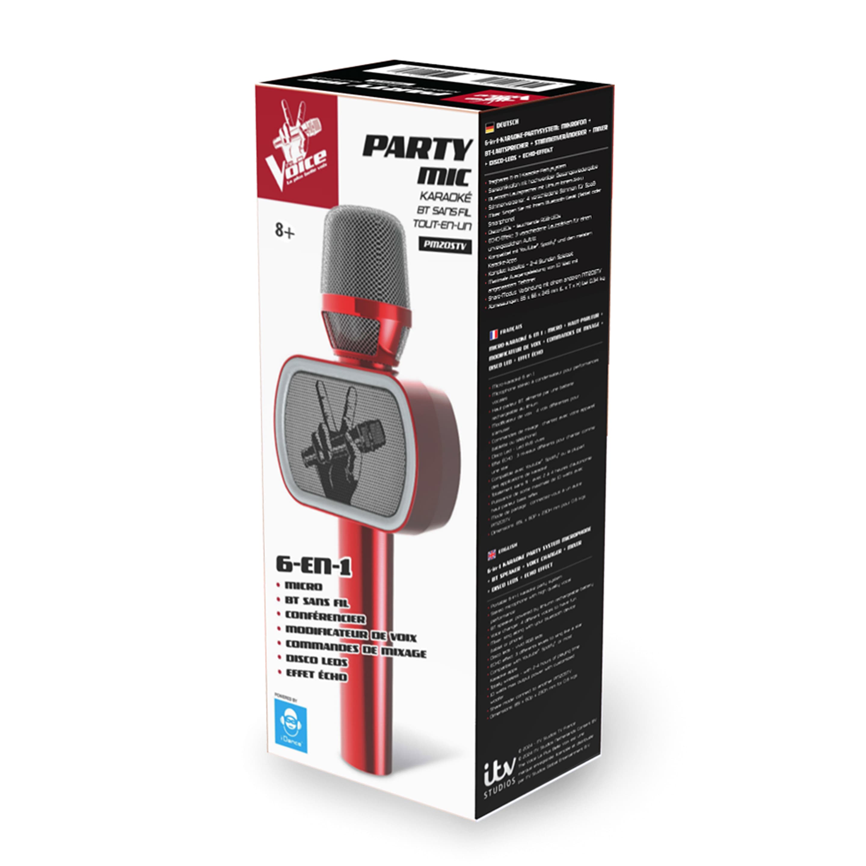 PARTY MIKROFON 'THE VOICE' iDance PM20STV