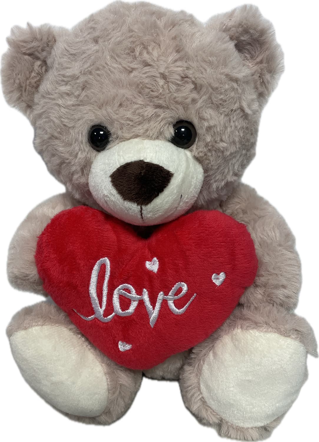TRENDSHOP Plüschbär mit Herz