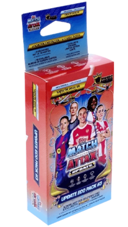 Topps Match Attax Champions League 2025/26 ECO Pack – Update #3 Queens of Europe