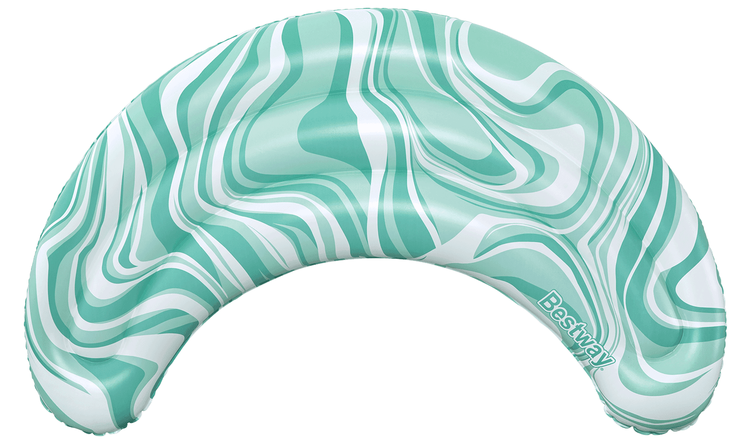 Bestway Multifunktions-Schwimmkissen Mondwelle 80 x 48 cm