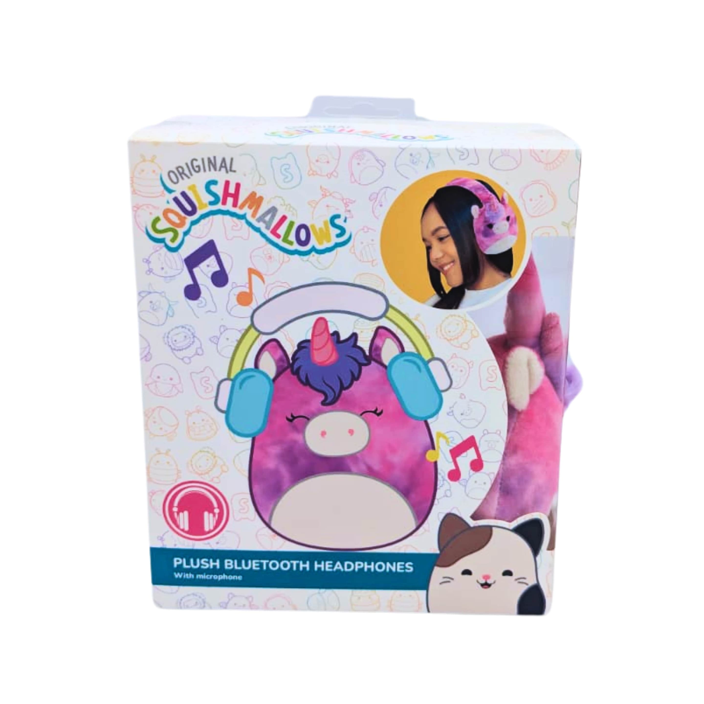 Lazerbuilt Bluetooth Headphones - Squishmallows Lola