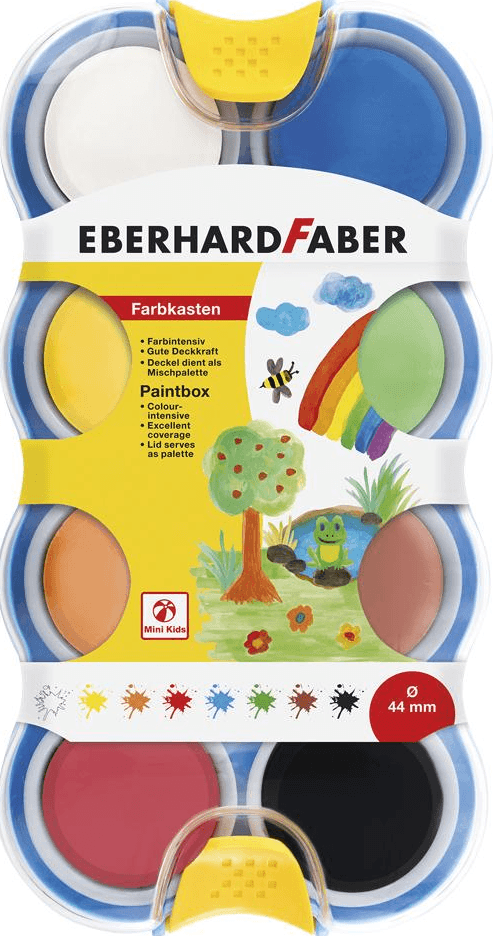 Eberhard Faber Farbkasten Mini Kids 8er 44mm