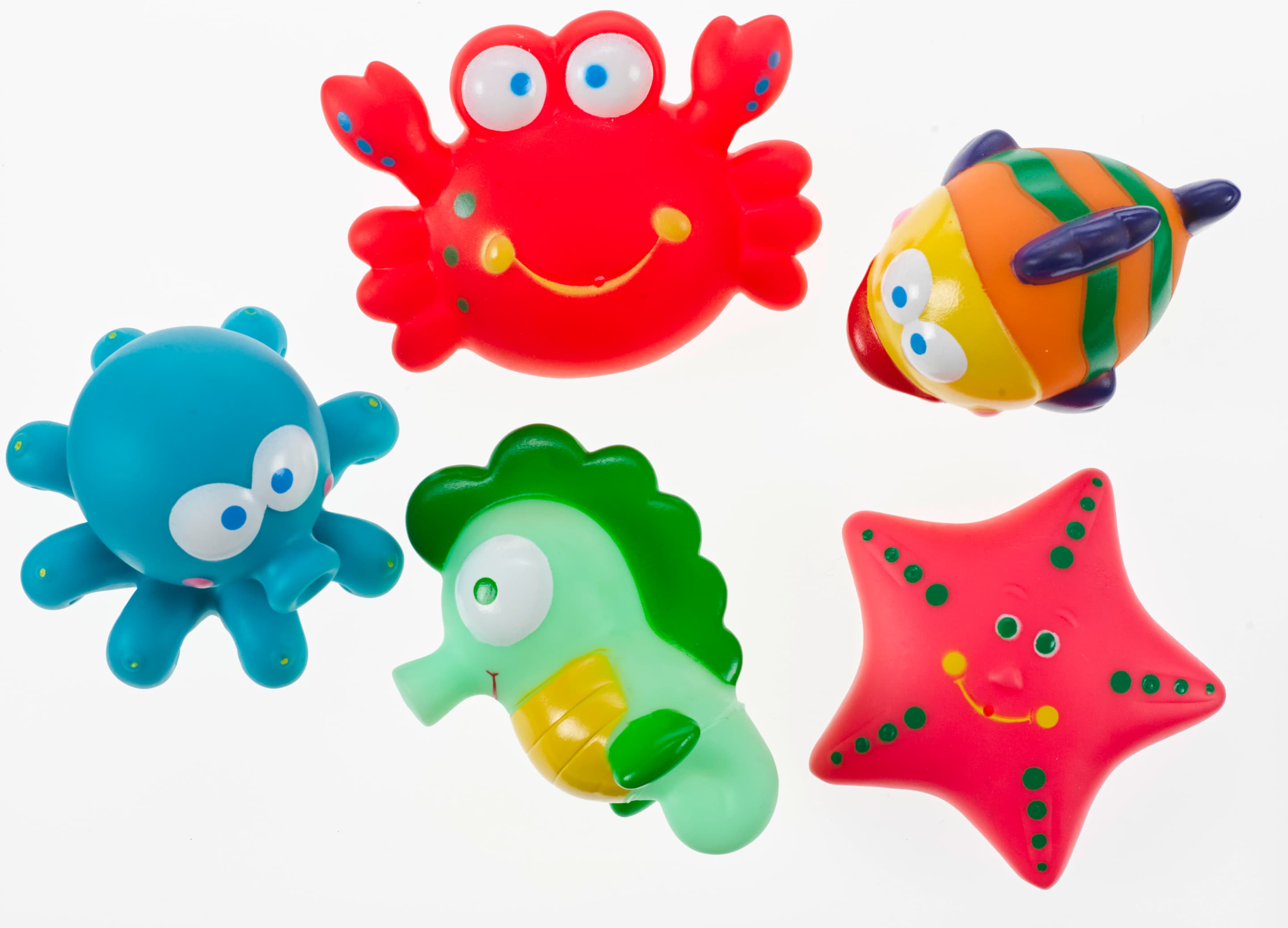 Müller - Toy Place - Badespielzeug Fische, 5-teilig