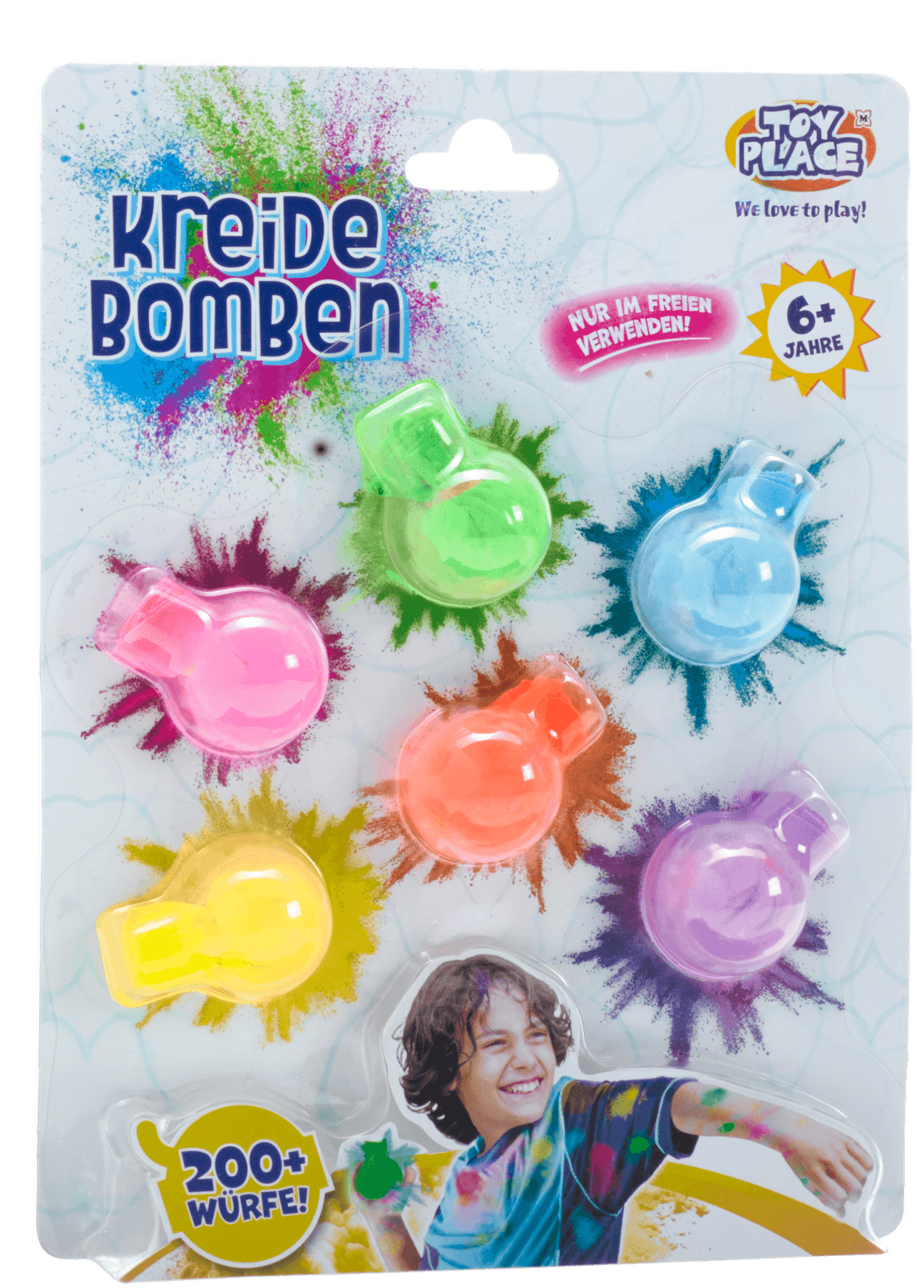 Müller - Toy Place - Kreidebomben, 6 Stück