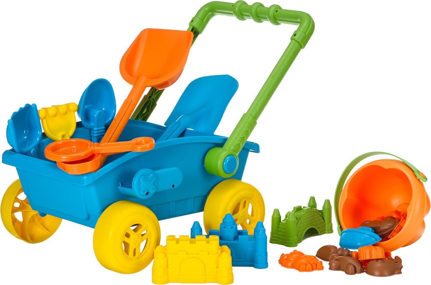 Müller - Toy Place - Sandset mit Wagen, 24-teilig